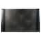 Dacasso Black 30" x 18" Desk Pad/Desk Mat/Desk Protector, Bonded Leather PR-1403 - alternate 1